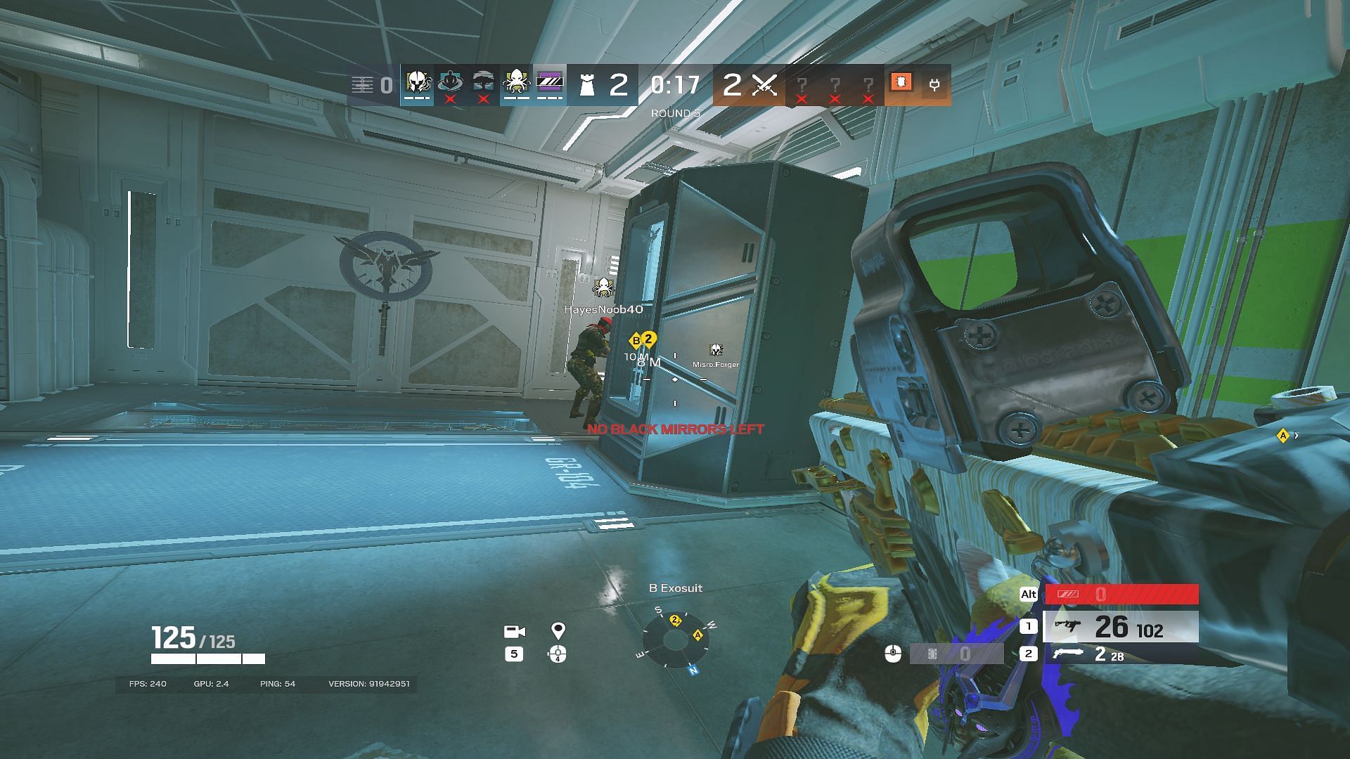 Screenshot of match in Siege X (Image via Sportskeeda Gaming || Ubisoft)